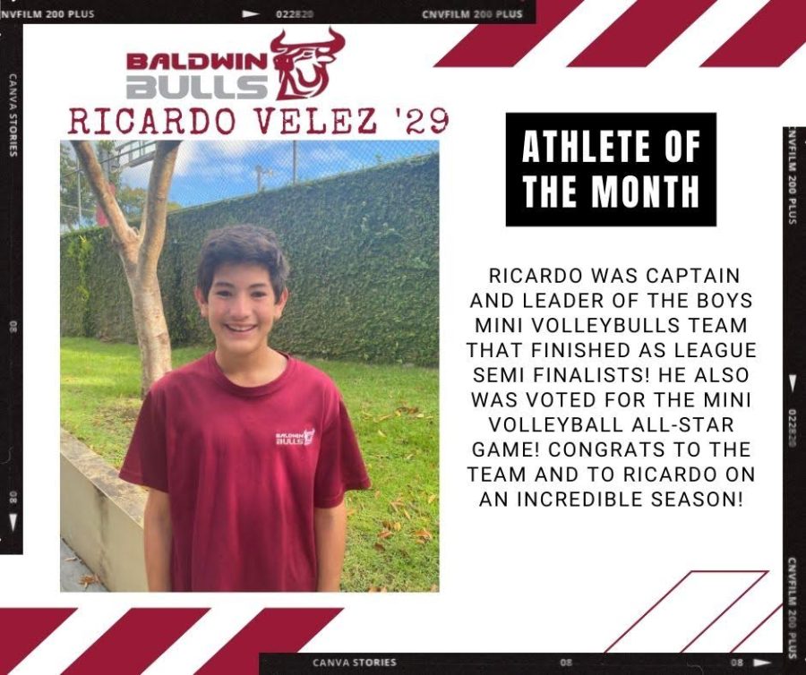 Athlete of the Month – November
