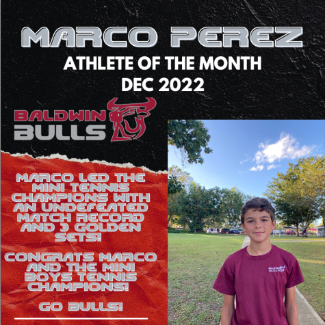 Athlete of the Month - December
