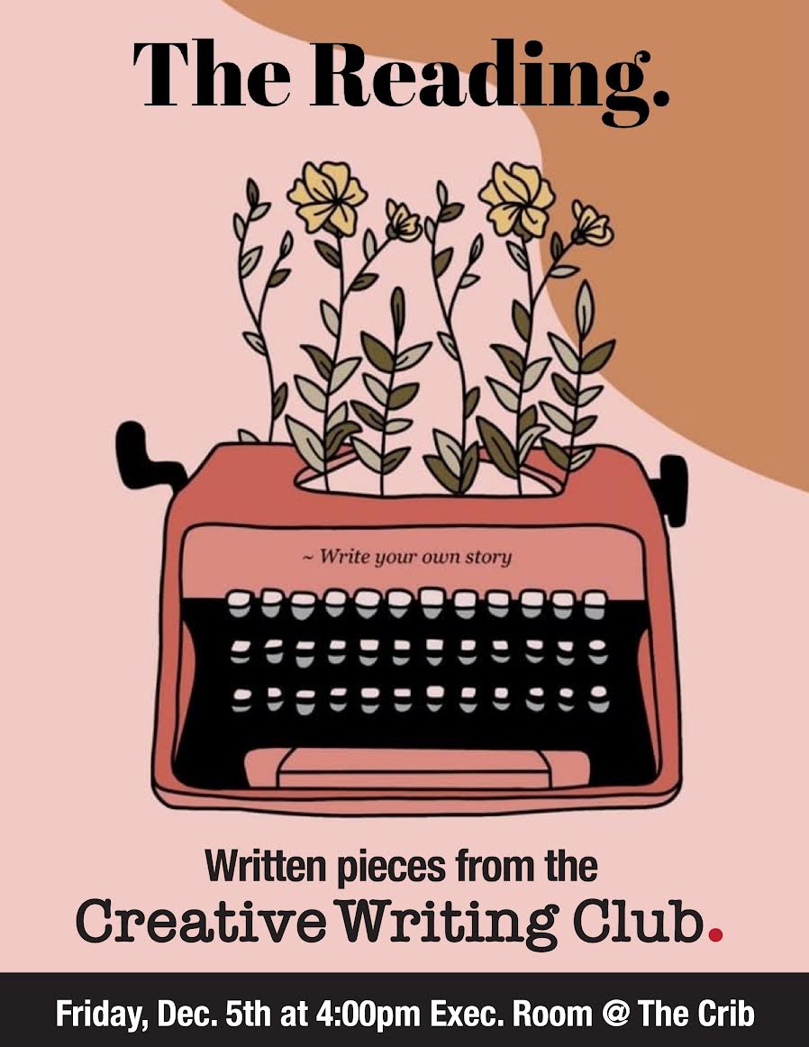 Provided by the Creative Writing Club